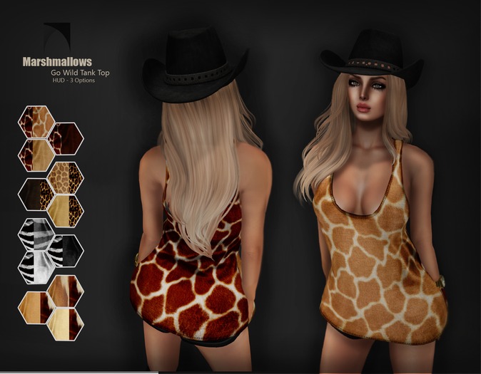 ::Marshmallows:: Go Wild Tank Top -DEMO