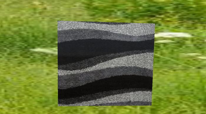 wave designer rug  1 prim, modify, tranferable