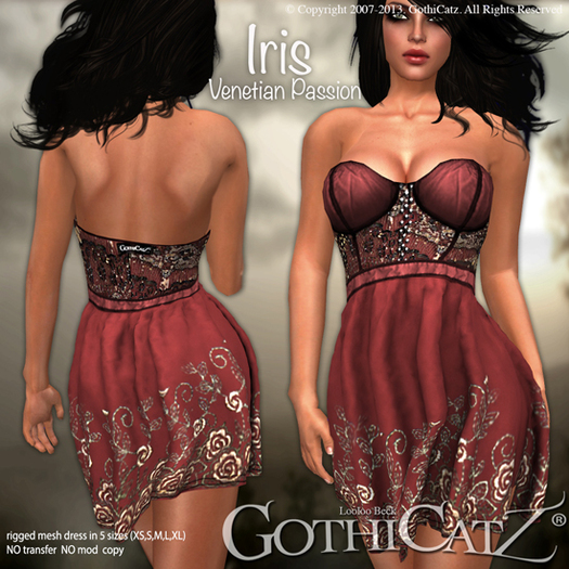 >>GothiCatz<< Iris (venetian passion)