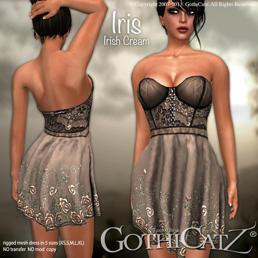 >>GothiCatz<< Iris (irish cream)