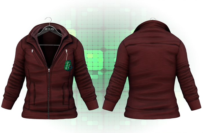:{F.A.D.}: Kobe Double Collared Jacket Tamarind