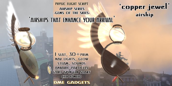 DME 'Copper Jewel' Airship