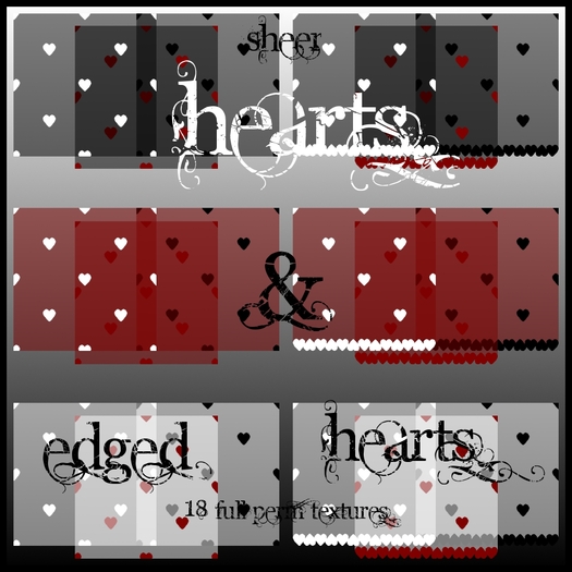Eternal Creativity ~ sheer hearts fabrics