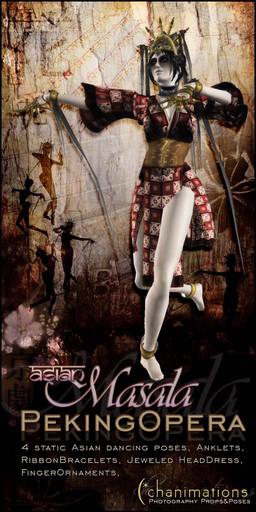 (*chanimations asianMasala - PekingOpera **LIQUORICE** extended ed.