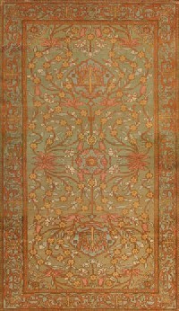 ~Albion~ Antique Bezalel Rug from Israel