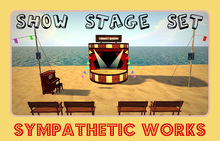 Sympathetic Works - Comic Show Stage Set