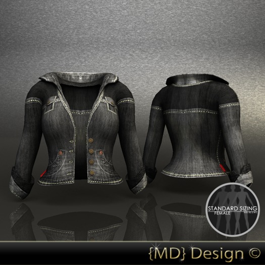 {MD} Jacket (Jeans Outfit Black)
