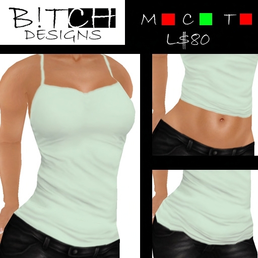e.one green strapped Tank