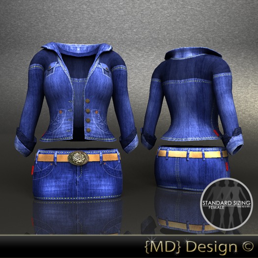 {MD} Jeans Outfit Blue