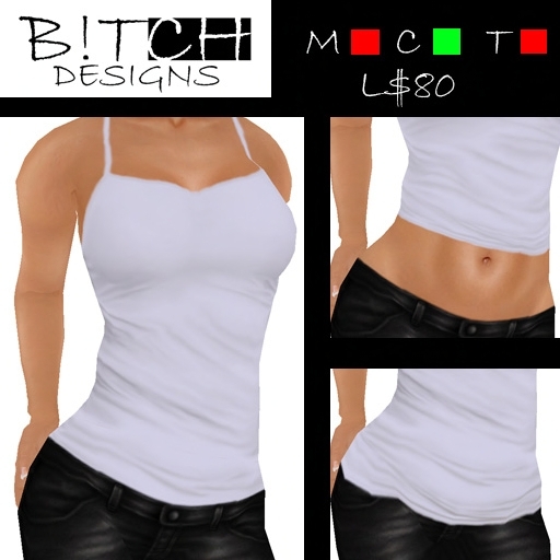 e.one blue strapped Tank