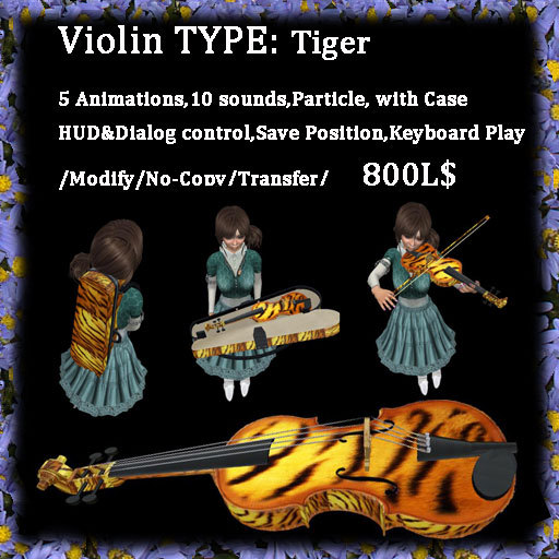 Satoko's Violin Tiger with Case