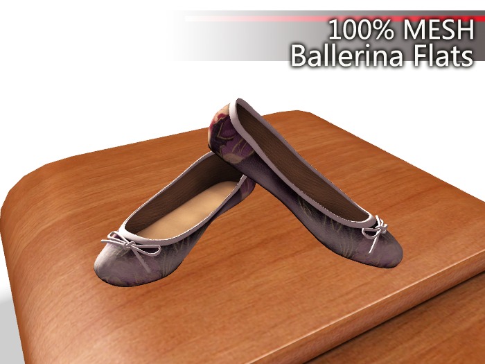 100% Mesh Ballerina Flats bd2