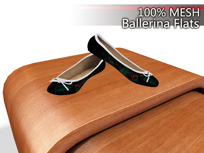 100% Mesh Ballerina Flats be 5