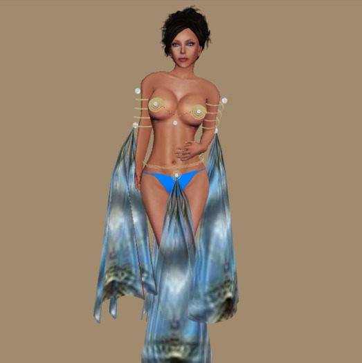 Dance Silks - Blue & Gold (BOXED)