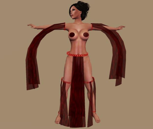 Dance Silks - Red (BOXED)