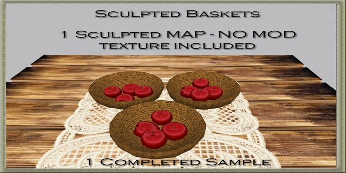 ++ Sculpted Baskets