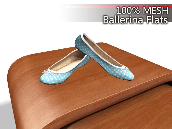 100% Mesh Ballerina Flats bf5.2