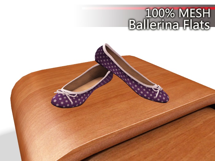 100% Mesh Ballerina Flats bf2.2