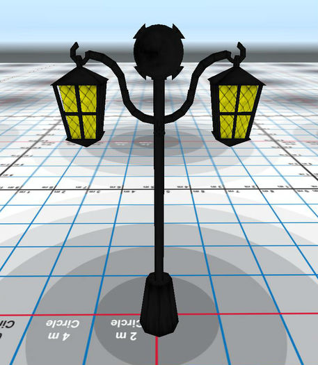 Old Street Light 3 prims