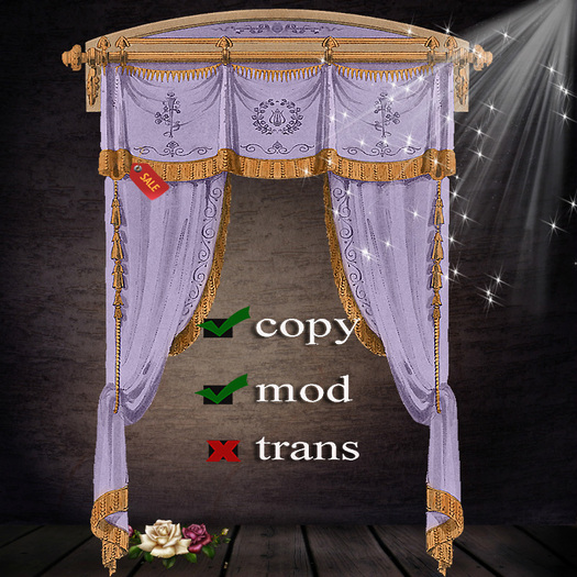 Second Life Marketplace *medieval valance royal curtain drapes*11