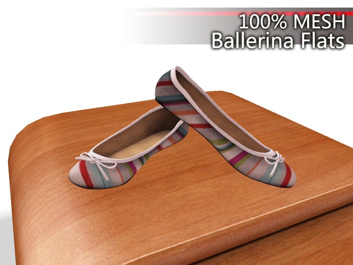 100% Mesh Ballerina Flats bg4.2