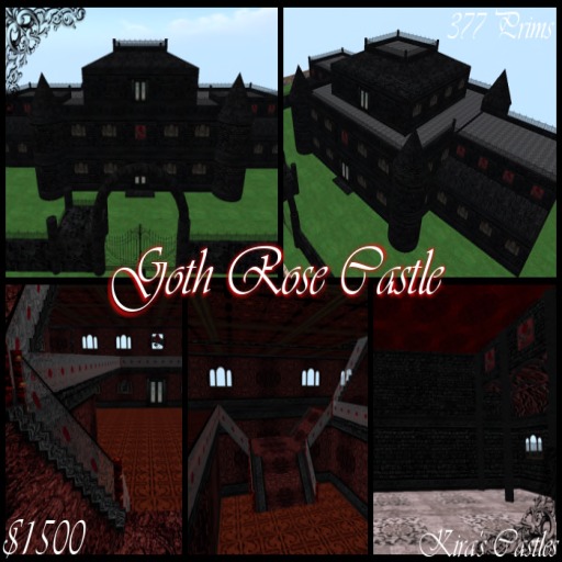 Goth Rose Castle