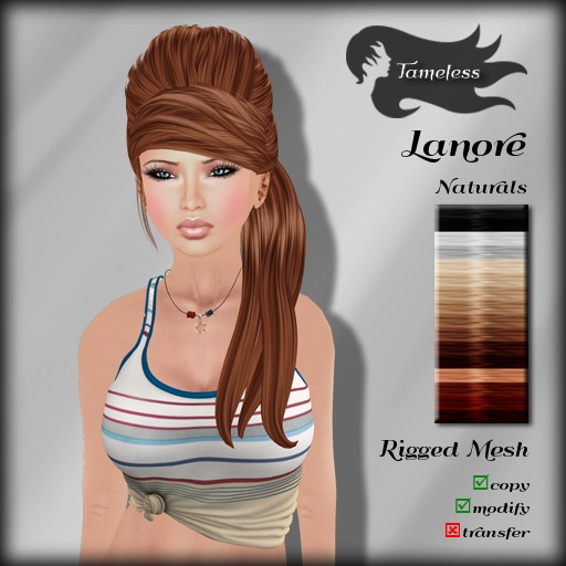 Tameless Hair Lanore (MESH) - Naturals
