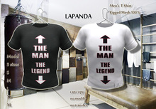 [LaPANDA] THE MAN [ 2 COLORS PACK] Men T-Shirt Mesh