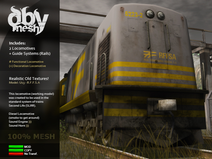 Locomotive U13 RFFSA - DBy