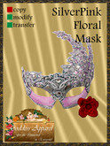 *Goddess* Gypsy Red Mesh Mask