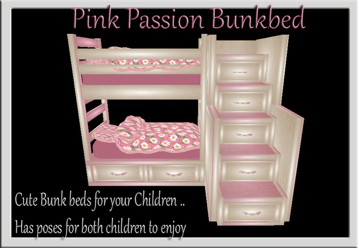 Pink Passion Bunkbeds