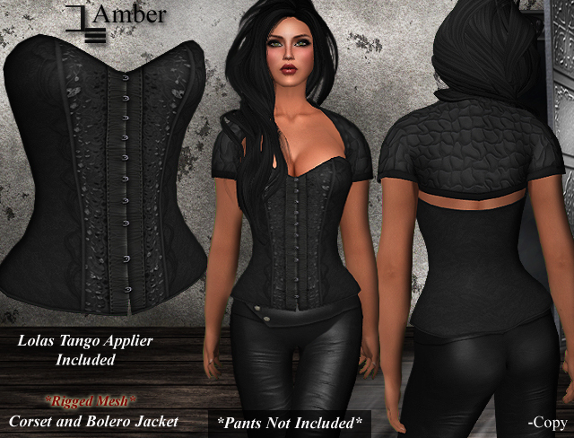 DE Designs - Amber - Black