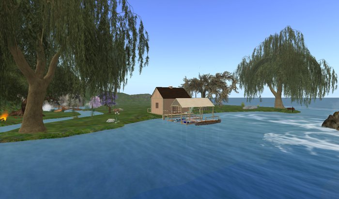 Beaumont Estate's Boathouse and Dock