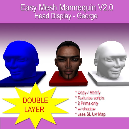 Easy Mannequin V2.0 - George Head Display