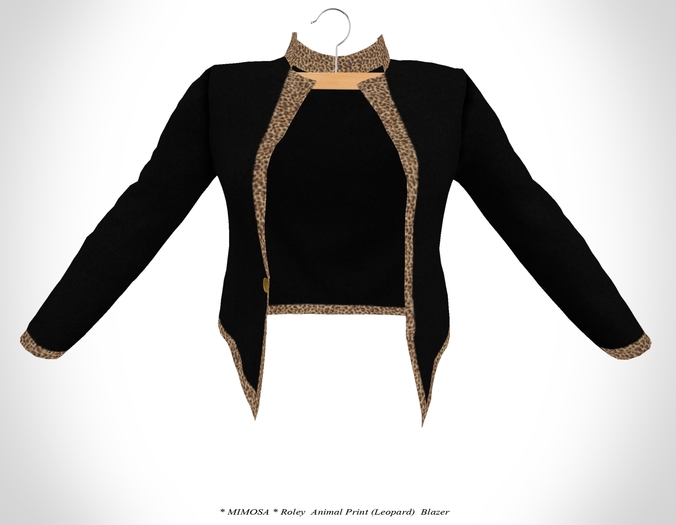 * MIMOSA * - Roley Animal Print (Leopard) Blazer