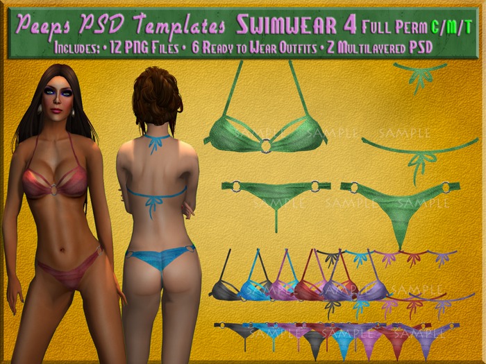 Peeps PSD Templates Swimwear 4