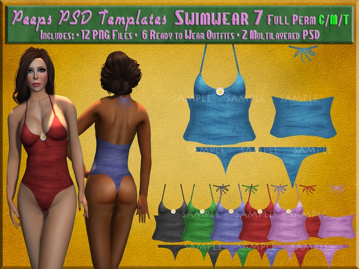 Peeps PSD Templates Swimwear 7