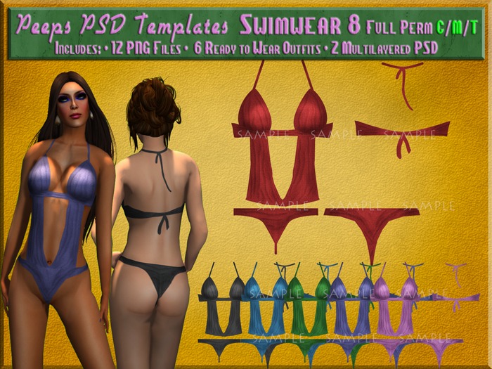 Peeps PSD Templates Swimwear 8
