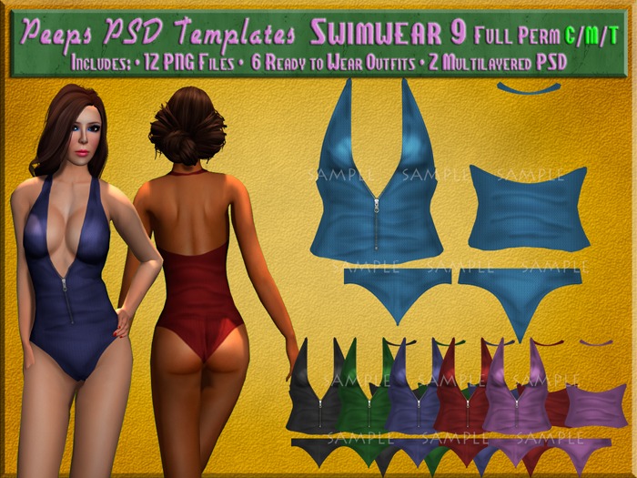 Peeps PSD Templates Swimwear 9