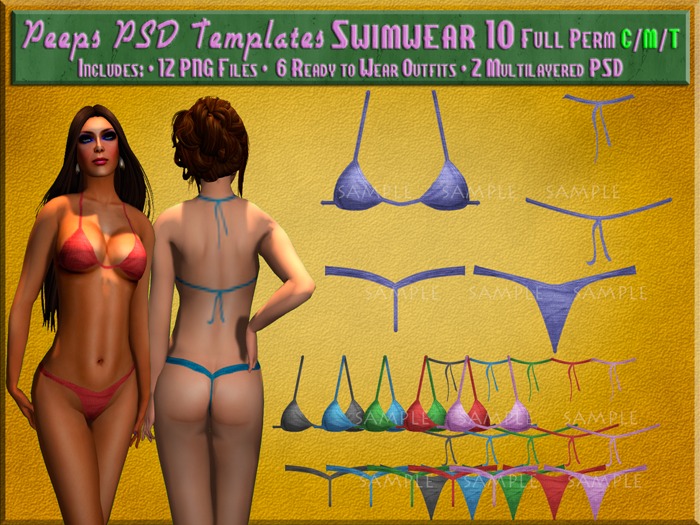 Peeps PSD Templates Swimwear 10