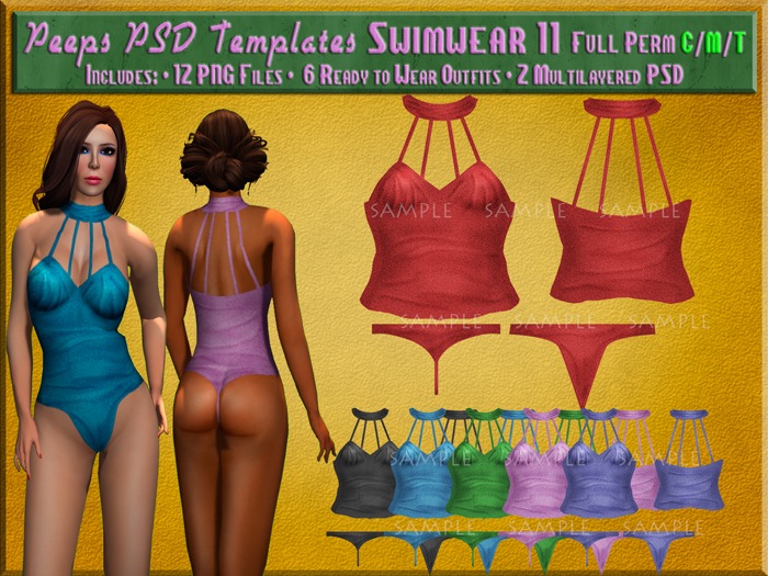 Peeps PSD Templates Swimwear 11