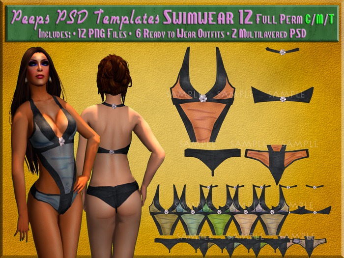 Peeps PSD Templates Swimwear 12