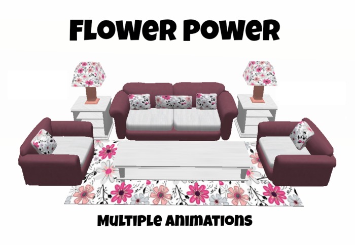 Flower Power Living Room
