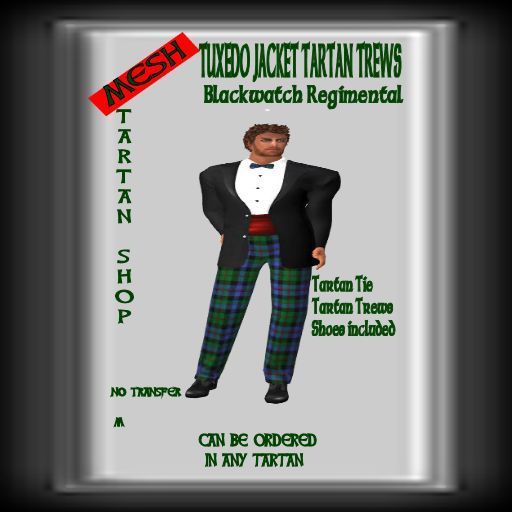 blackwatch tuxedo jacket
