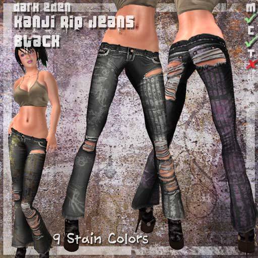 [DE] Kanji Rip Jeans Mega Set