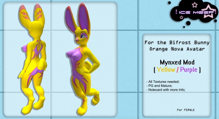 ! Ice Meep ! ~ Mynxed - YellowPurple MOD