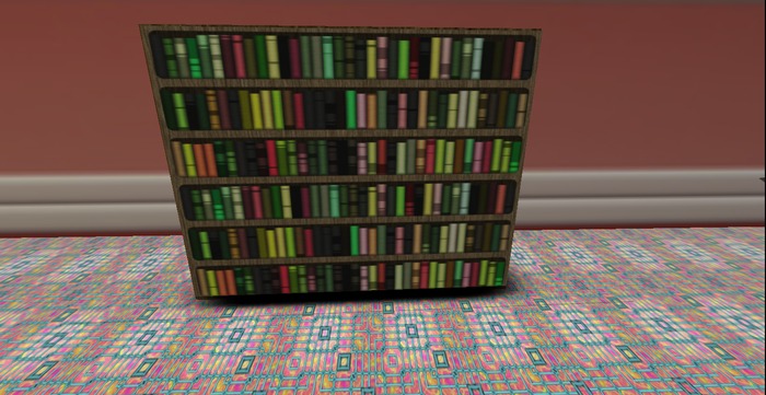 ~FT~ bookshelves brown with 8 changing textures