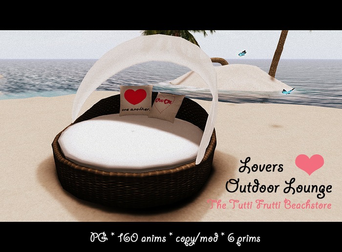 Beachstore / Lovers Outdoor Lounge / PG ♥ 160 anims