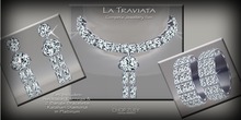 La Traviata Jewellery Set Diam by Chop Zuey Couture Jewellery