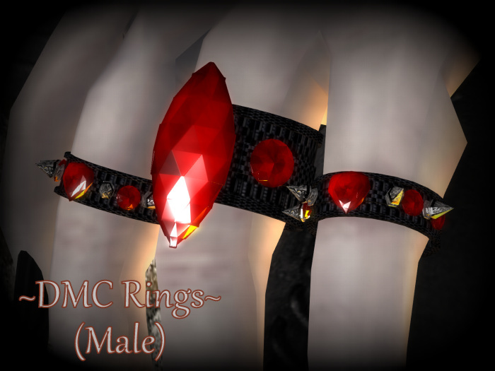 ~Ailasa's Creations~ DMC Razvan's Will Rings (Male)